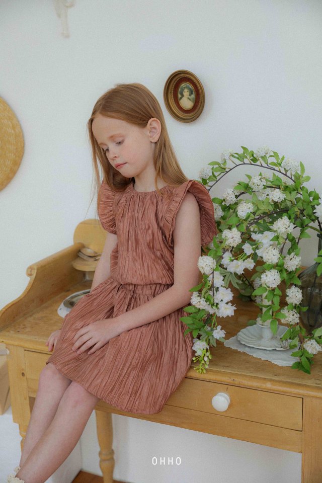 Ohho - Korean Children Fashion - #discoveringself - Shine Pleats Skirt - 2