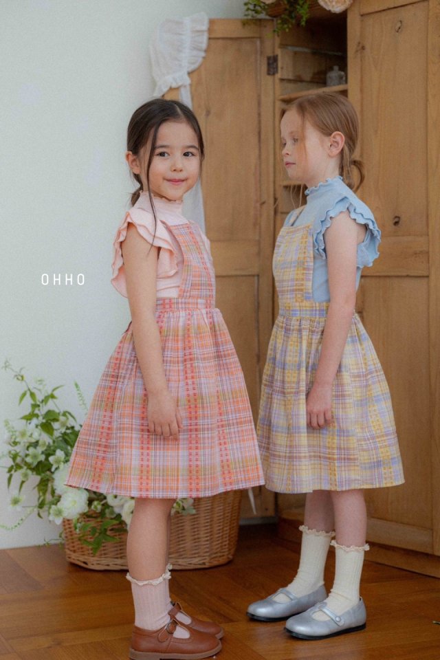 Ohho - Korean Children Fashion - #discoveringself - Marrang Overalls Skirt