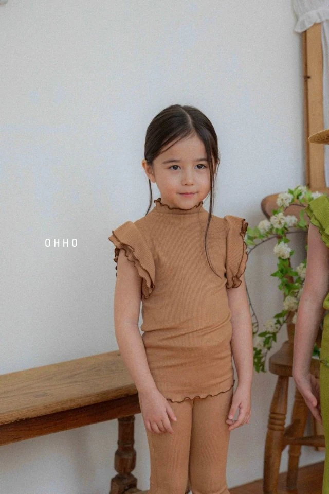 Ohho - Korean Children Fashion - #fashionkids - Modal Cooling Bootcut Pants - 5