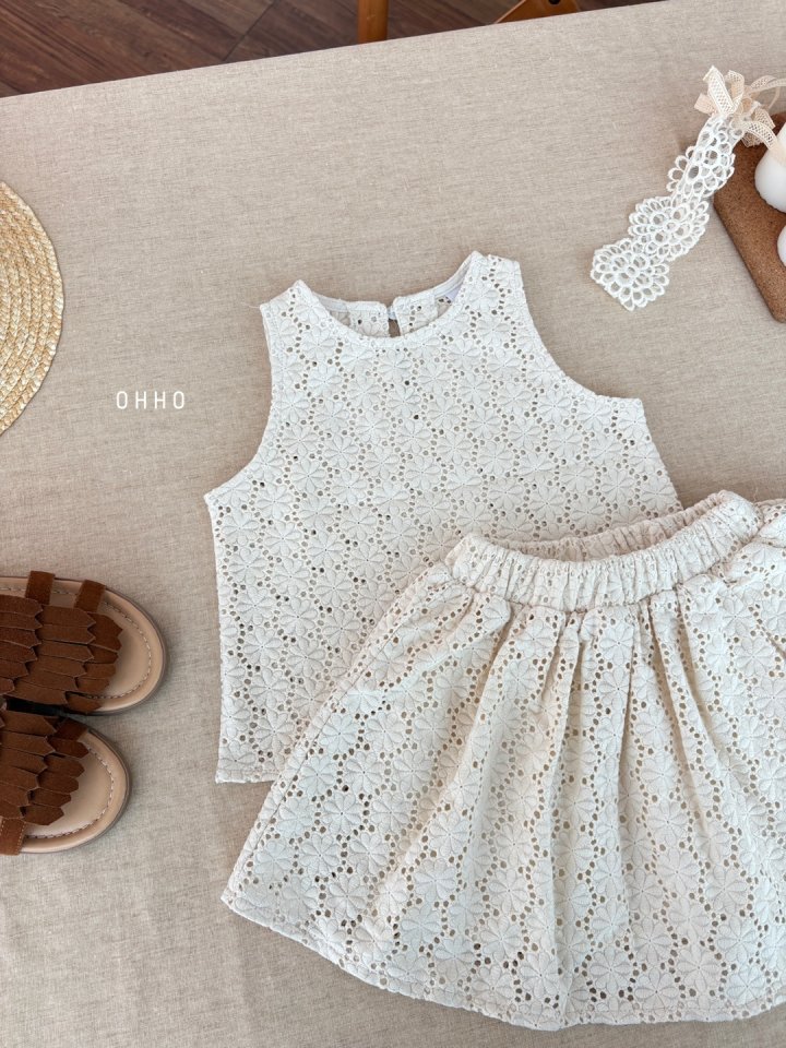 Ohho - Korean Children Fashion - #kidsshorts - Ett Punching Blouse - 12
