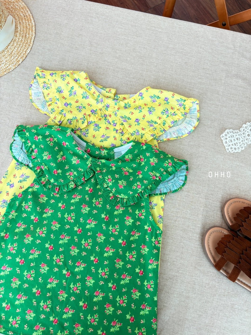 Ohho - Korean Children Fashion - #kidsshorts - Blossom Blouse - 7