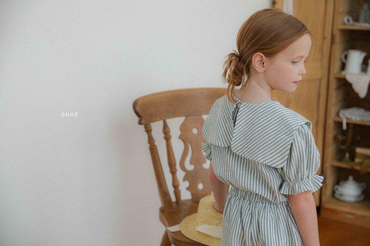 Ohho - Korean Children Fashion - #fashionkids - French Sailor Blouse - 4