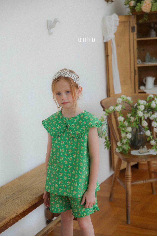 Ohho - Korean Children Fashion - #kidsshorts - Blossom Frill Shorts - 4