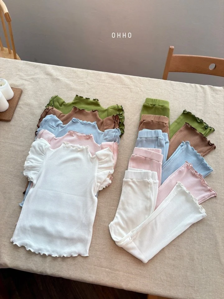 Ohho - Korean Children Fashion - #kidsstore - Modal Cooling Bootcut Pants - 7