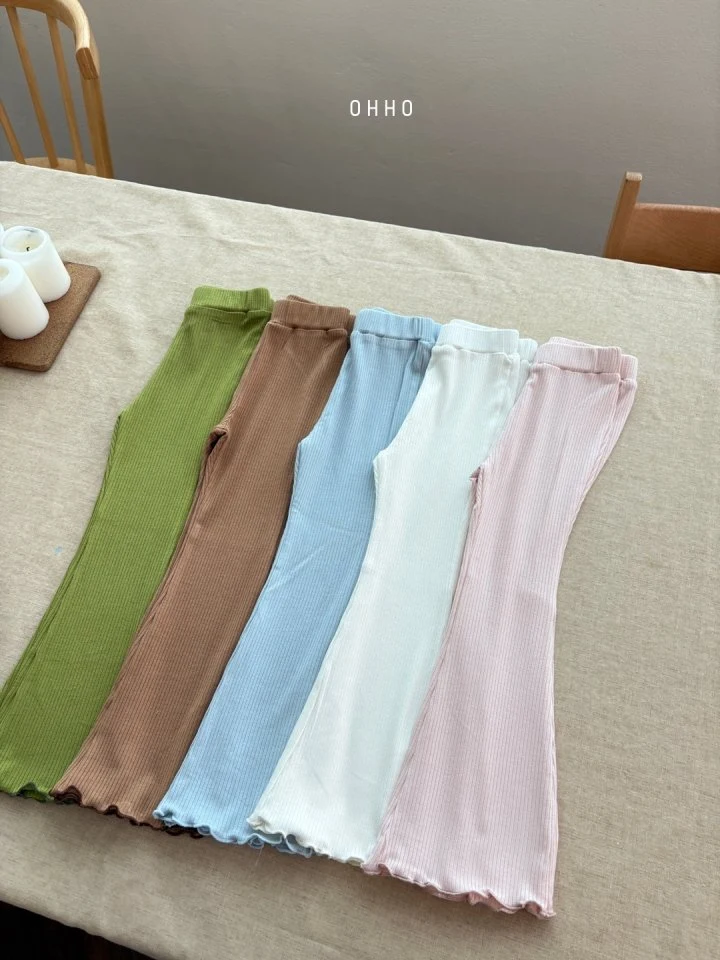 Ohho - Korean Children Fashion - #kidzfashiontrend - Modal Cooling Bootcut Pants - 8
