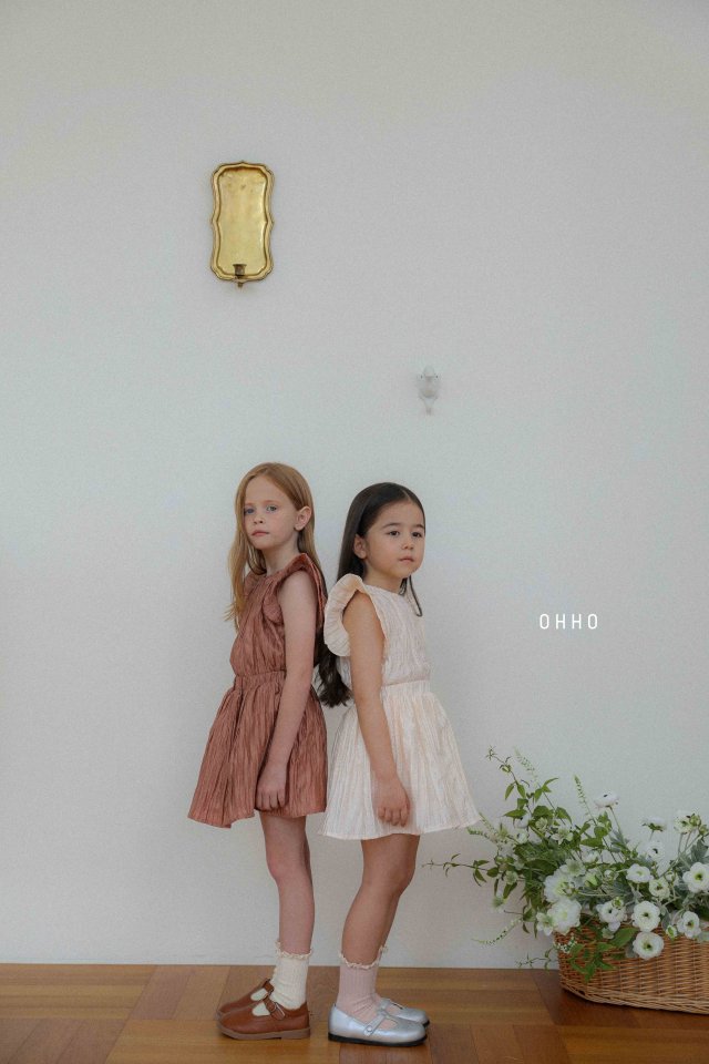 Ohho - Korean Children Fashion - #kidzfashiontrend - Shine Pleats Skirt - 6