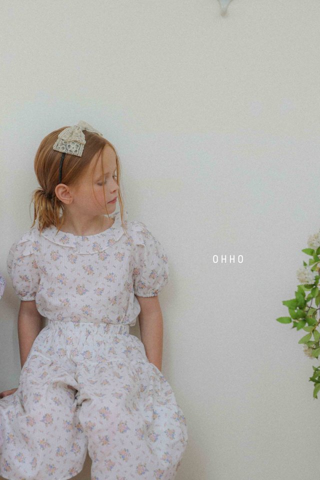 Ohho - Korean Children Fashion - #kidsstore - Rose Wide Pants - 4