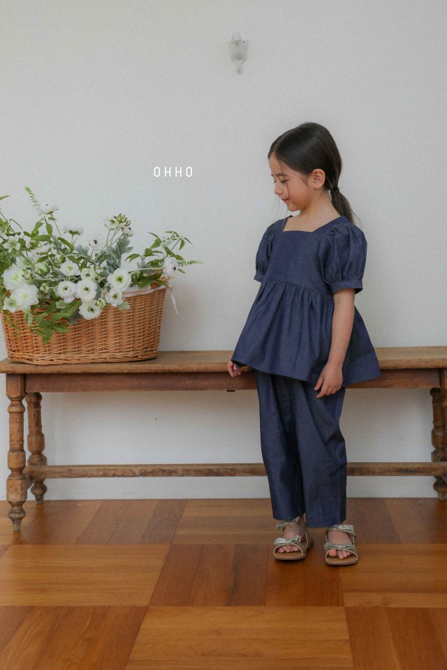 Ohho - Korean Children Fashion - #littlefashionista - Denim Summer Pants - 2