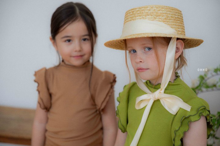 Ohho - Korean Children Fashion - #Kfashion4kids - Modal Cooling Wing Tee - 4