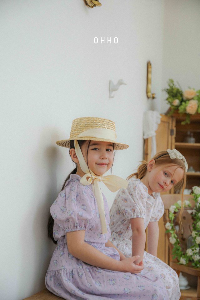Ohho - Korean Children Fashion - #littlefashionista - Rose Frill Blouse - 5