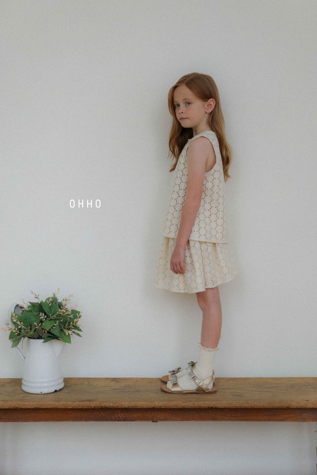 Ohho - Korean Children Fashion - #littlefashionista - Ett Punching Skirt - 3