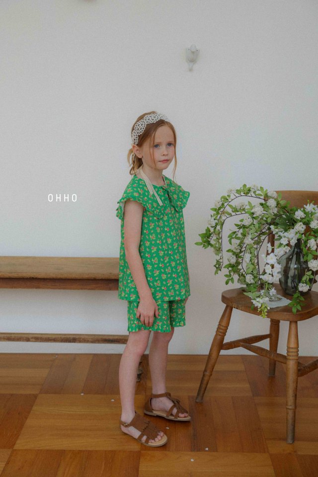 Ohho - Korean Children Fashion - #magicofchildhood - Blossom Frill Shorts - 8