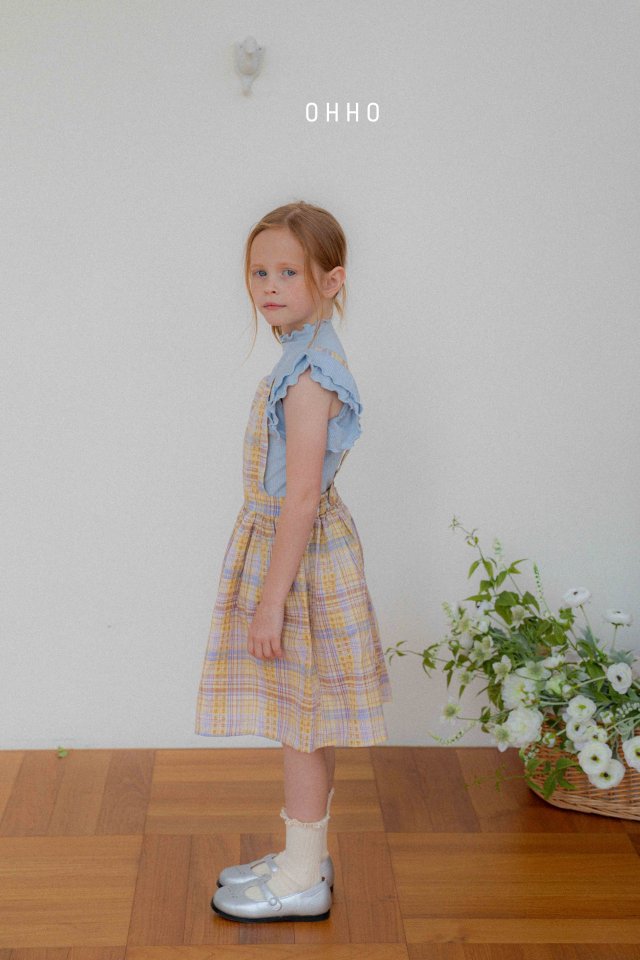 Ohho - Korean Children Fashion - #magicofchildhood - Marrang Overalls Skirt - 8