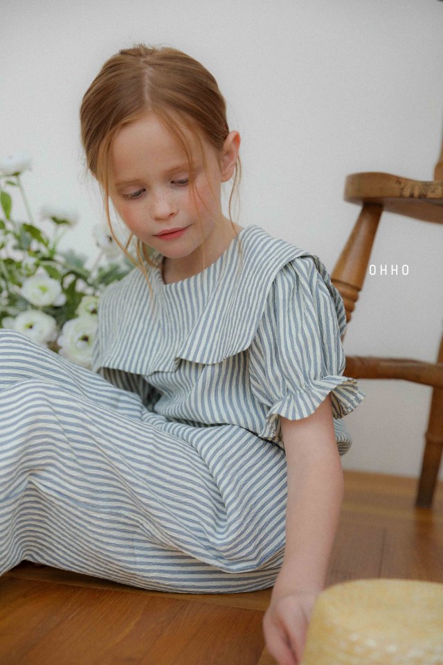 Ohho - Korean Children Fashion - #minifashionista - French Sailor Blouse - 10