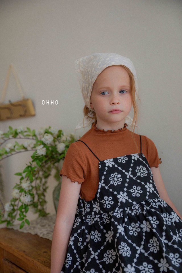 Ohho - Korean Children Fashion - #minifashionista - Toile Strap One-piece - 8