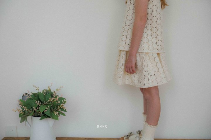 Ohho - Korean Children Fashion - #minifashionista - Ett Punching Skirt - 5
