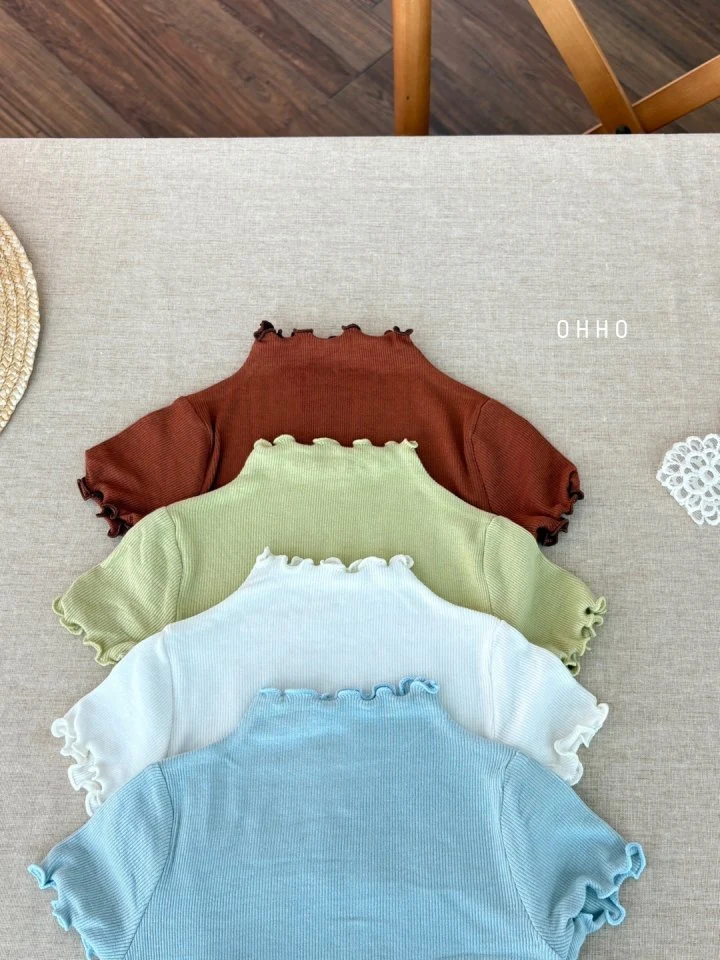 Ohho - Korean Children Fashion - #prettylittlegirls - Dove Petite Short Sleeve Tee