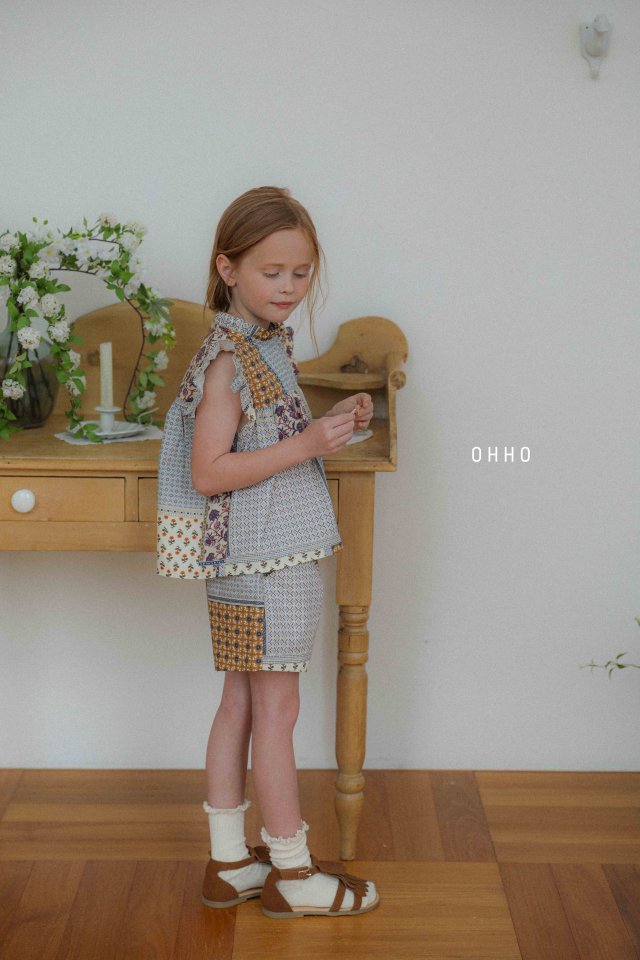 Ohho - Korean Children Fashion - #prettylittlegirls - Caramel Blouse - 6