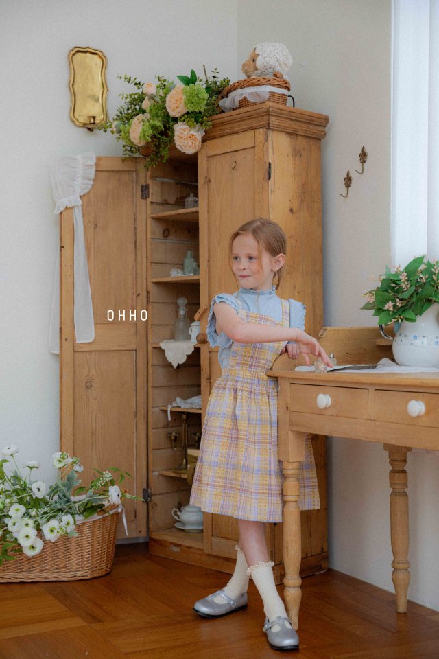 Ohho - Korean Children Fashion - #toddlerclothing - Marrang Overalls Skirt - 12