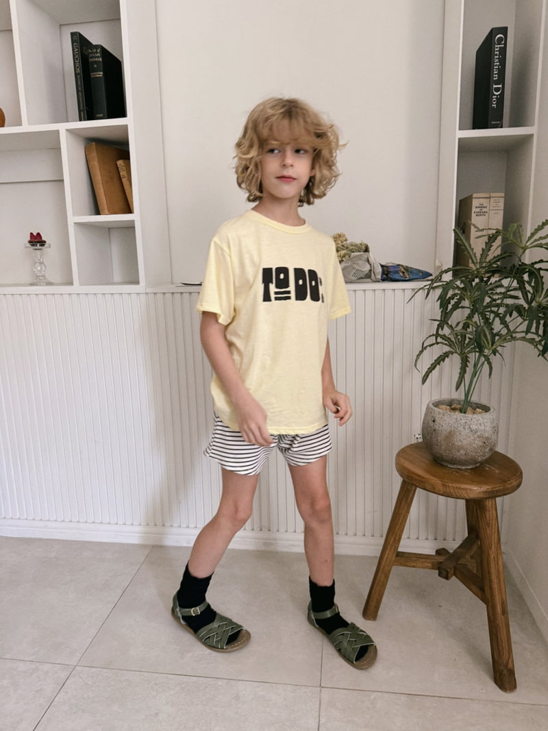 Ojodepapa - Korean Children Fashion - #Kfashion4kids - To-do Tee - 10