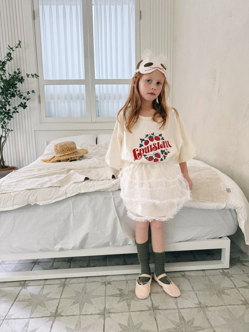 Ojodepapa - Korean Children Fashion - #Kfashion4kids - Strawberry Tee - 7