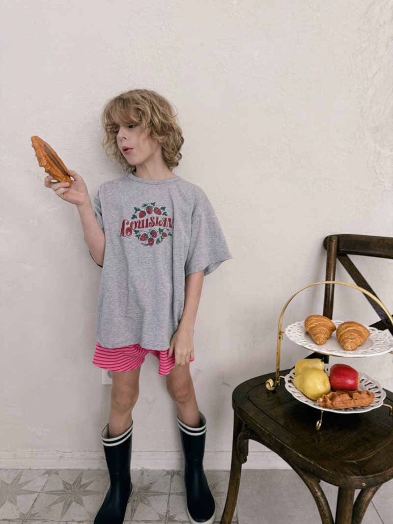 Ojodepapa - Korean Children Fashion - #fashionkids - Strawberry Tee - 3