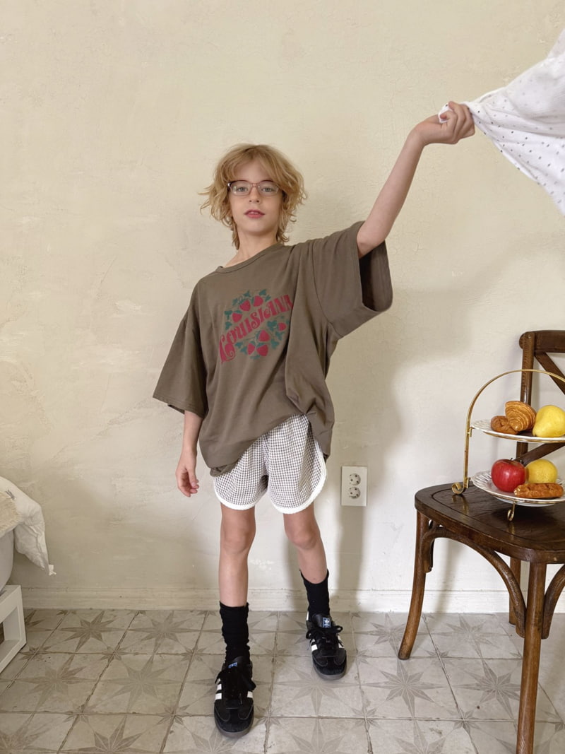 Ojodepapa - Korean Children Fashion - #discoveringself - Check Seersucker Shorts - 4