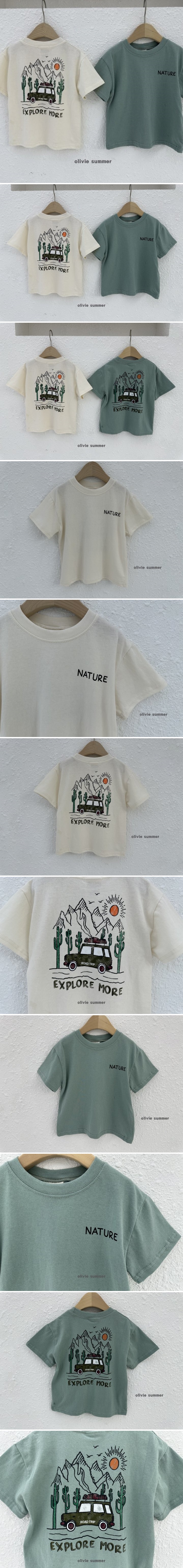 Olivie - Korean Children Fashion - #prettylittlegirls - Road Trip Tee