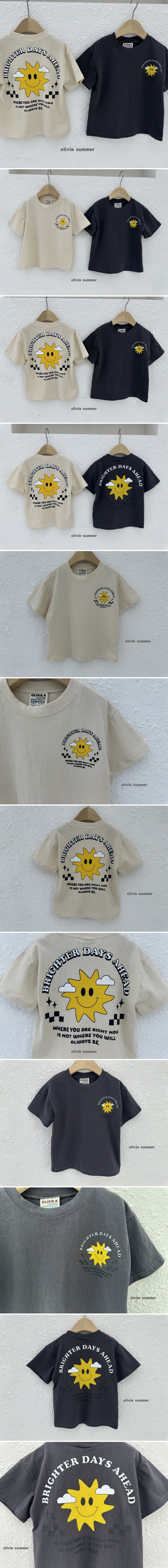 Olivie - Korean Children Fashion - #todddlerfashion - Cloud Tee