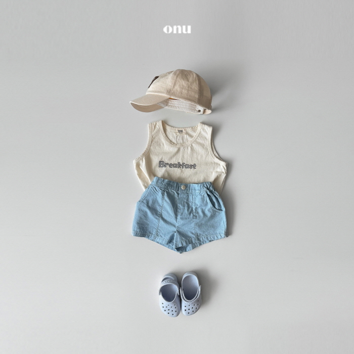 Onu - Korean Children Fashion - #Kfashion4kids - Natural Sleeveless - 9