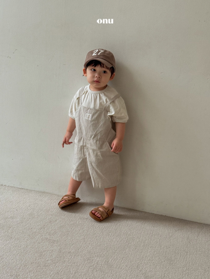 Onu - Korean Children Fashion - #childofig - Cotton Overalls Pants - 9