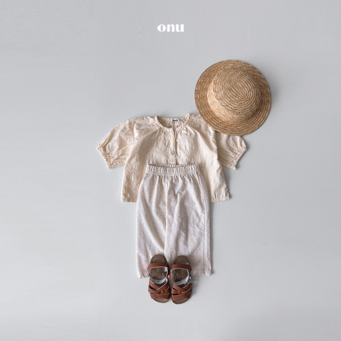 Onu - Korean Children Fashion - #childofig - Jacquard Blouse - 8