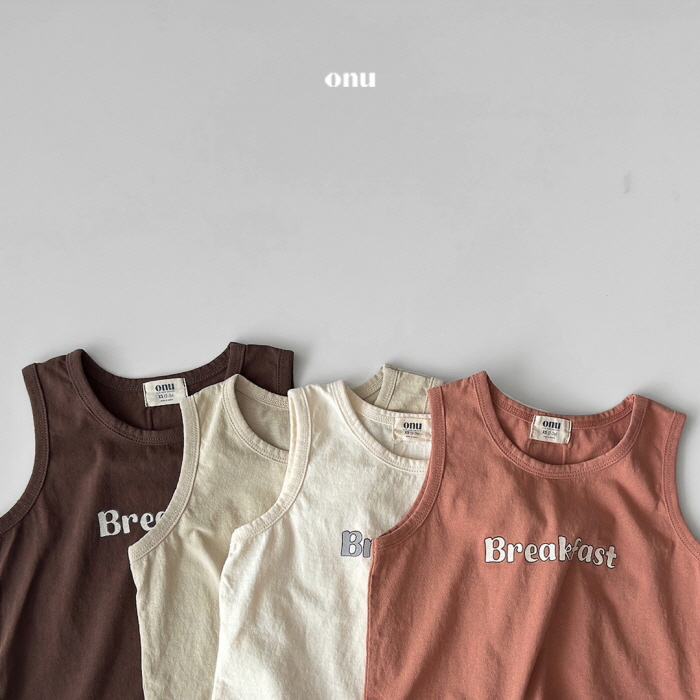 Onu - Korean Children Fashion - #childrensboutique - Natural Sleeveless - 2