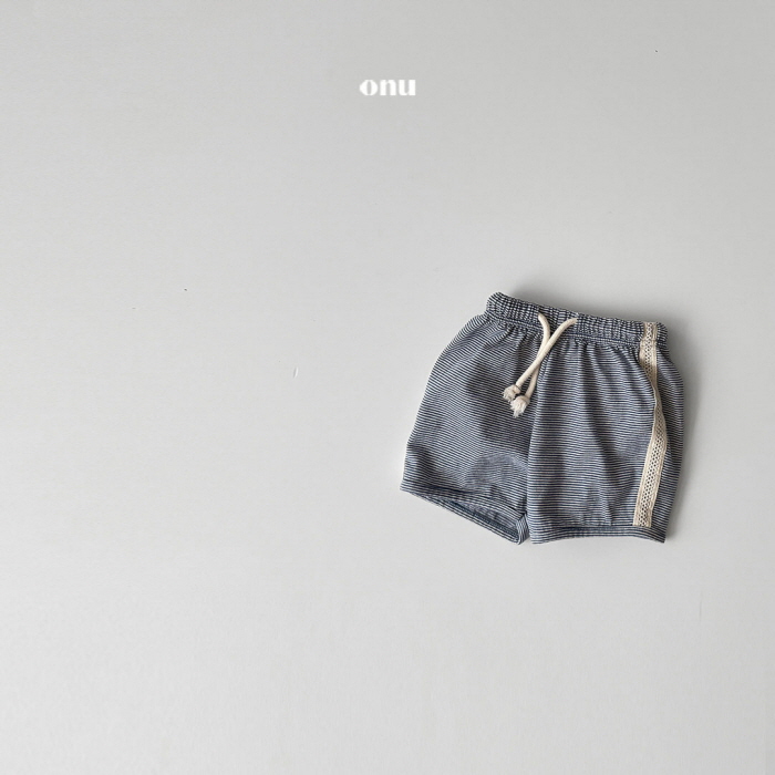 Onu - Korean Children Fashion - #childrensboutique - Tape Shorts - 3