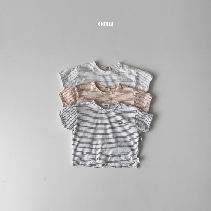 Onu - Korean Children Fashion - #childrensboutique - Slab Stripe Tee
