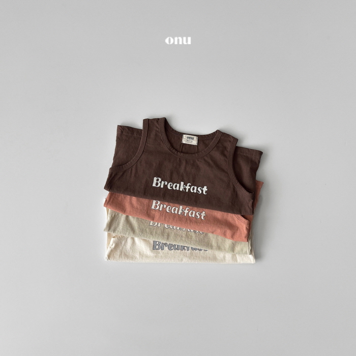 Onu - Korean Children Fashion - #designkidswear - Natural Sleeveless - 3