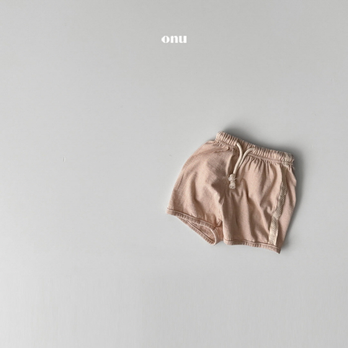 Onu - Korean Children Fashion - #childrensboutique - Tape Shorts - 4