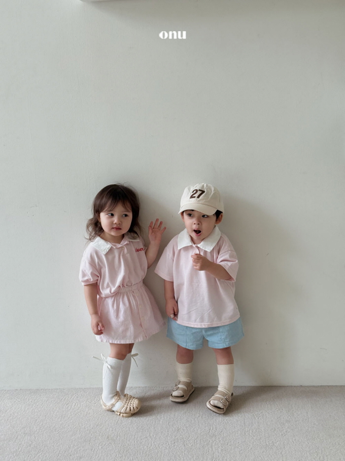 Onu - Korean Children Fashion - #designkidswear - PK Collar Tee - 11