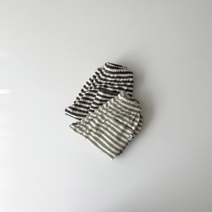 Onu - Korean Children Fashion - #discoveringself - Stripe Jogger Pants - 2