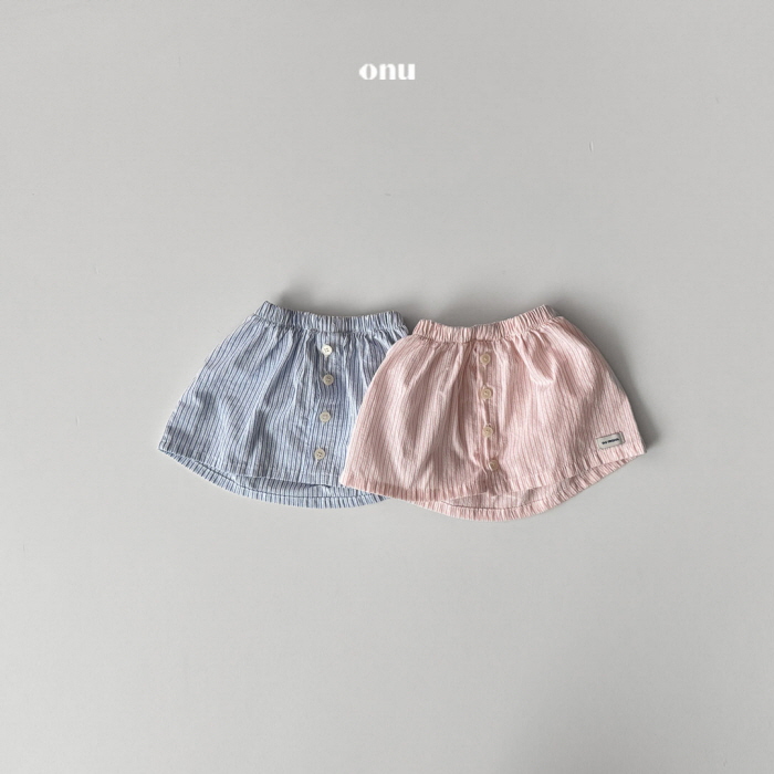 Onu - Korean Children Fashion - #fashionkids - Shirt Skirt - 2