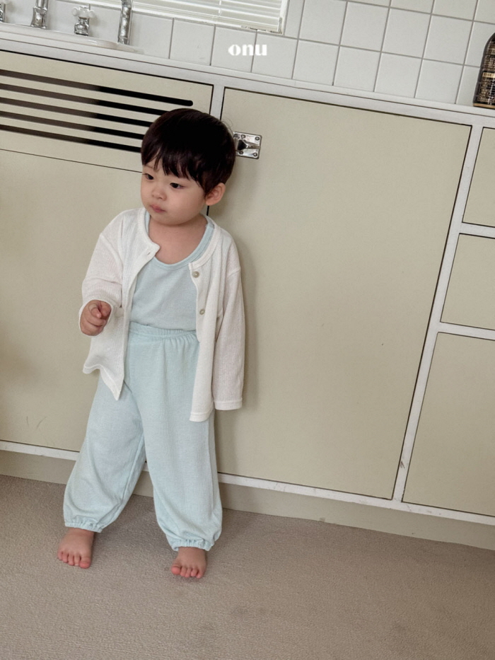 Onu - Korean Children Fashion - #fashionkids - Pleated Top Bottom Set - 10
