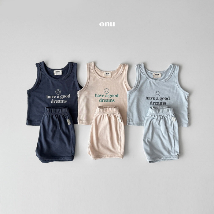 Onu - Korean Children Fashion - #kidsshorts - Mochi Top Bottom Set