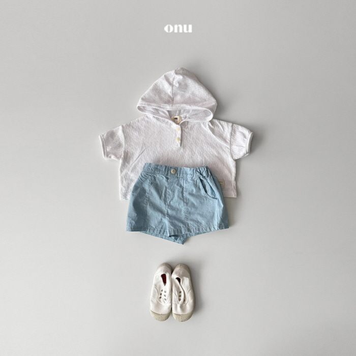 Onu - Korean Children Fashion - #kidsshorts - Summer Hoodie - 7