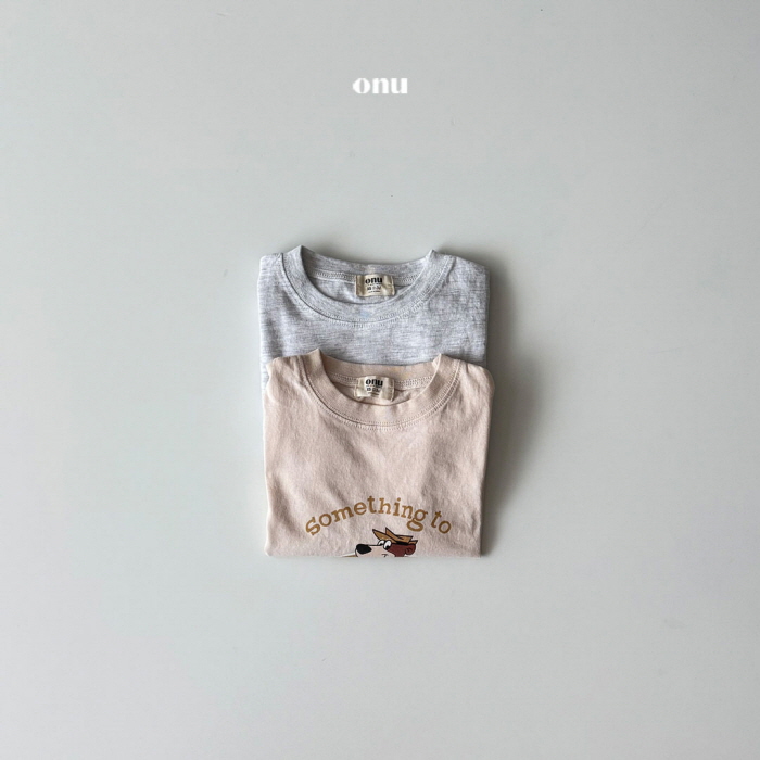 Onu - Korean Children Fashion - #kidsstore - Something Bear Tee - 3