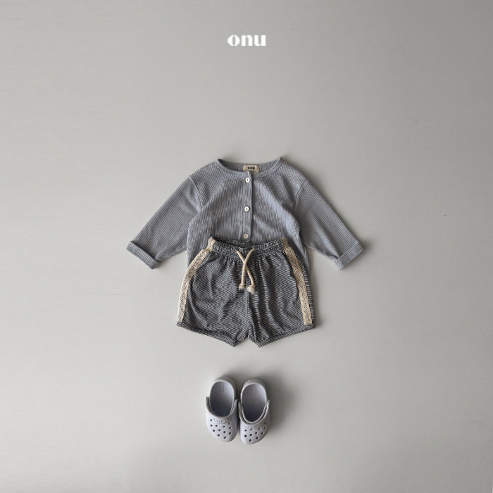 Onu - Korean Children Fashion - #kidzfashiontrend - Tape Shorts - 9