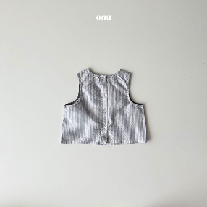 Onu - Korean Children Fashion - #littlefashionista - Marine Vest - 2