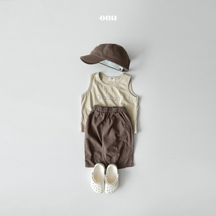 Onu - Korean Children Fashion - #magicofchildhood - Natural Sleeveless - 11