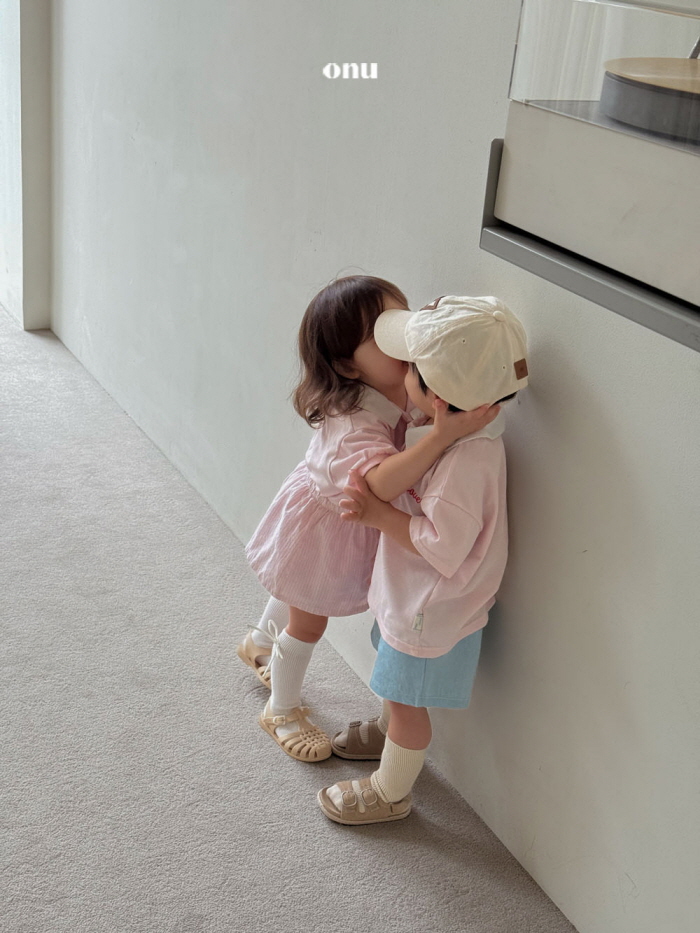 Onu - Korean Children Fashion - #magicofchildhood - Long PK Collar One-piece - 8