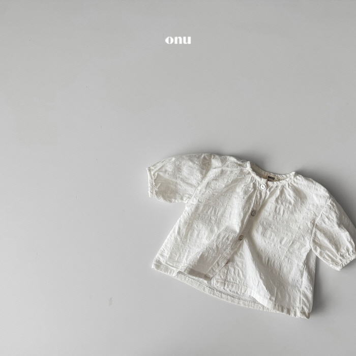Onu - Korean Children Fashion - #magicofchildhood - Jacquard Blouse - 2