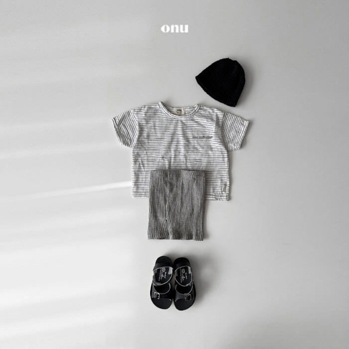 Onu - Korean Children Fashion - #magicofchildhood - Slab Stripe Tee - 10